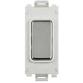 Schneider Ultimate Polished Chrome Blank Grid Module GUGBWMS Available from RS Electrical Supplies