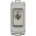 Schneider Ultimate Stainless Steel Intermediate Toggle Grid Module GUG10ITWSS Available from RS Electrical Supplies