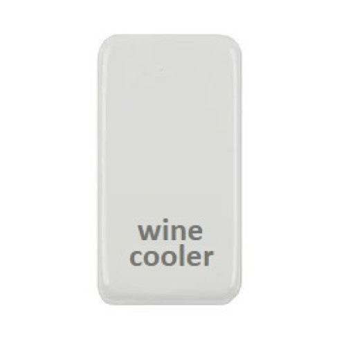 Schneider Ultimate White Metal Wine Cooler Rocker Cap GUGRWCPW RS