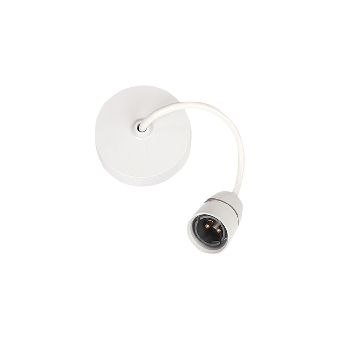 Scolmore Click Ceiling Rose Pendant 6 inch BC PRC031