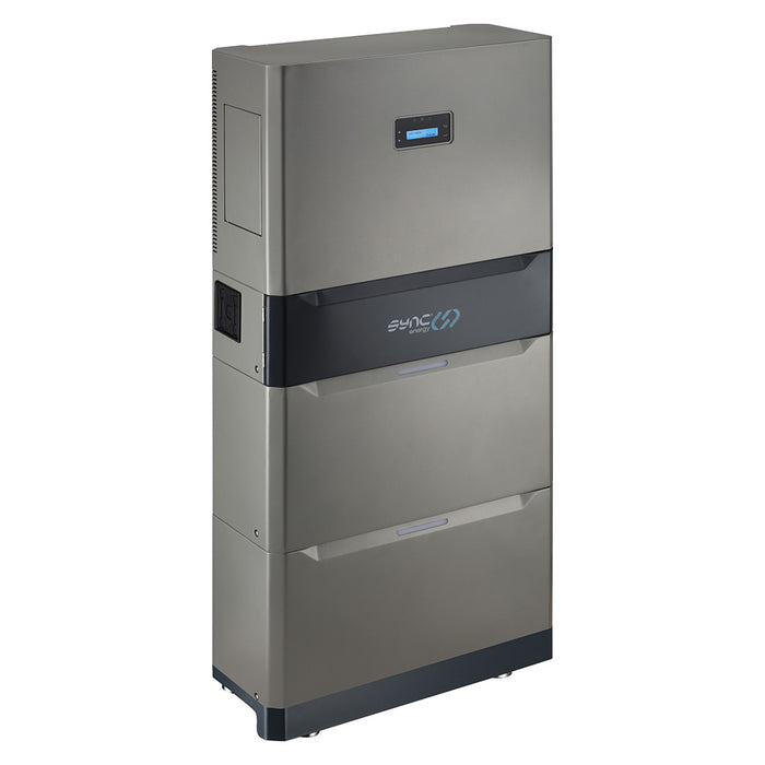 Gray electronic device with 'Enercon' branding on a white background