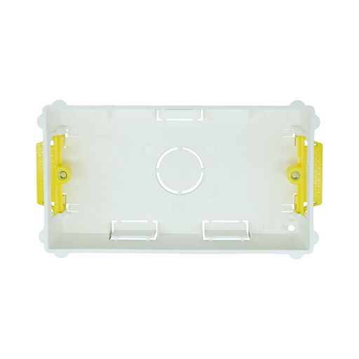 Deta Tower 2 Gang 35mm Lipless Dry Lining Box TDL3592 - product view