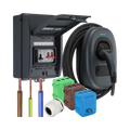 Sync Energy Tethered EV Charger and Consumer Unit Bundle