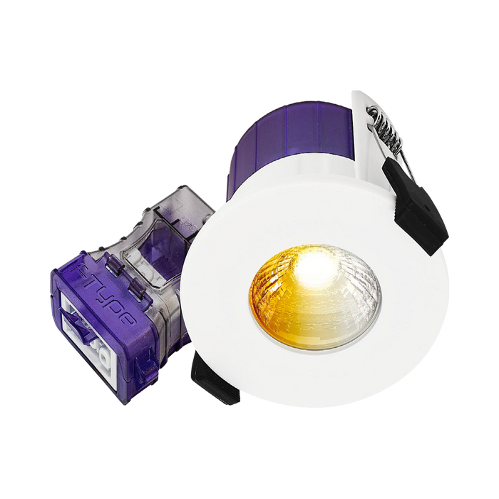 Luceco FType Ultra Flat Fire Rated Downlight Dim-2-Warm UTF6WD2W