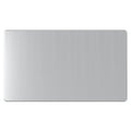 United Electrical Products Screwless Brushed Steel Double Blank Plate SG50BCB available from RS Electrical Supplies