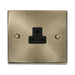 Click Deco Antique Brass 2A Unswitched Socket VPAB039BK