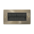Click Deco Antique Brass 4G Cable Brush Outlet VPAB4BRUSHBK