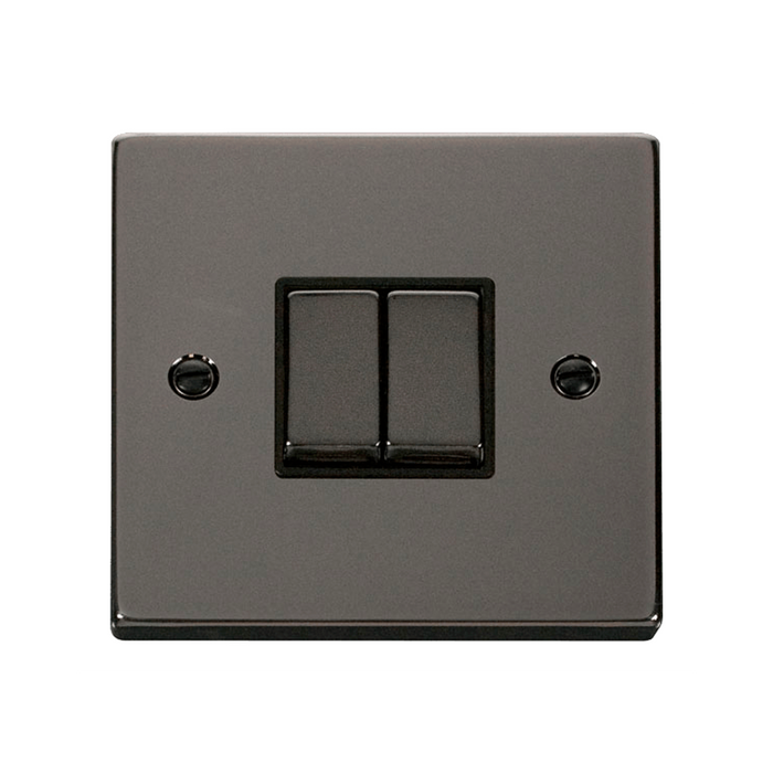 Click Deco Black Nickel 2W & Intermediate Switch VPBN4125BK