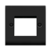 Front view of Scolmore VPMB311 New Media Euro plate