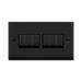 Click Deco Matt Black 6G Light Switch VPMB416BK