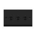 Click Deco Matt Black 3G Toggle Switch VPMB423