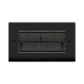 Click Deco Matt Black 4G Cable Brush Outlet VPMB4BRUSHBK