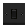Click Deco Matt Black 45A Cooker Switch VPMB500BK