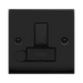 Click Deco Matt Black 13A Switched Spur with Flex VPMB551BK