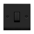 Click Deco Matt Black 20A Double Pole Switch VPMB722BK