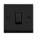 Click Deco Matt Black 20A Double Pole Switch VPMB722BK