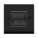 Click Deco Matt Black 2G Cable Brush Outlet VPMBBRUSHBK