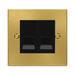 Click Deco Satin Brass Double Master Telephone VPSB121MBK