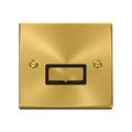 Click Deco Satin Brass 13A Unswitched Spur VPSB750BK