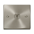 Click Deco Satin Chrome 1G Intermediate Toggle Switch VPSC425