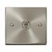 Click Deco Satin Chrome 1G Intermediate Toggle Switch VPSC425