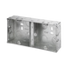 Scolmore Dual 35mm Back Box WA099