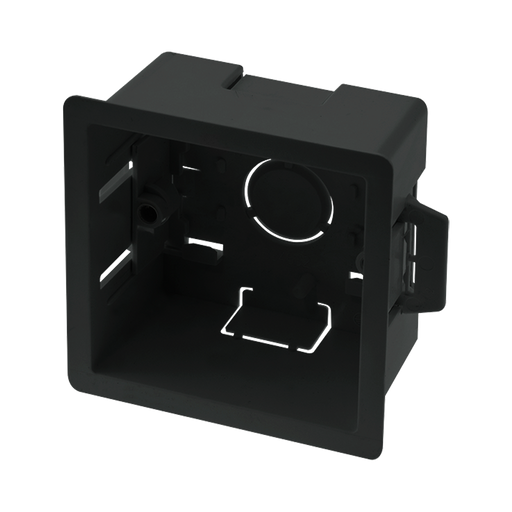 Click Essential Deep Dry Lining Box Black 47mm Single Pattress WA106PBK