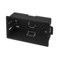 Click Essential Deep Dry Lining Box Black 47mm Double Pattress WA107PBK