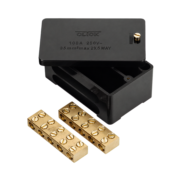 Scolmore Click 100A Double Pole Henley Block WA228