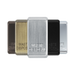 BG Grid Brushed Steel waste disposal engraved rocker cap colour range with Brushed Steel at the front