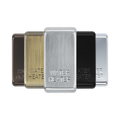 BG Grid Brushed Steel water heater engraved rocker cap colour range with Brushed Steel at the front