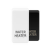 BG Evolve White water heater rocker cap colour range with Evolve White at the front