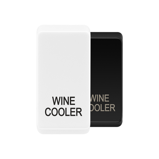 BG Evolve White wine cooler rocker cap colour range with Evolve White at the front