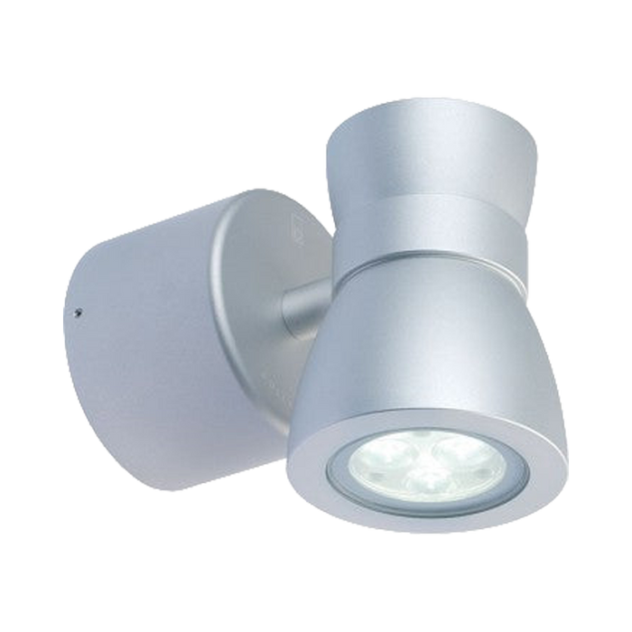 Collingwood Straight To Mains High Output LED Wall Light Aluminium, Neutral White WL075ANW