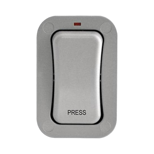 BG Storm Weatherproof 1G Retractive Switch Slim WP14S Available from RS Electrical Supplies
