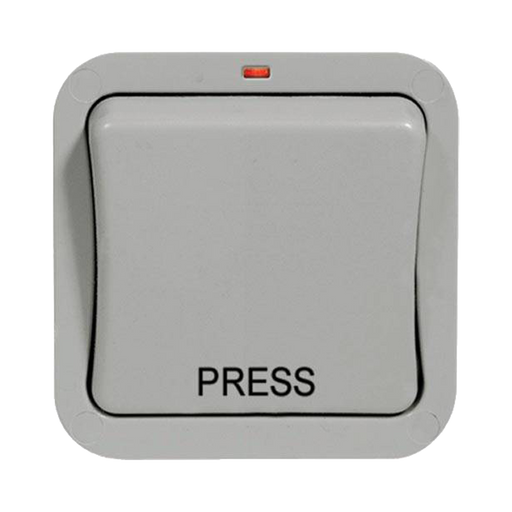 BG Storm Weatherproof 1G Retractive Switch WP14 Available from RS Electrical Supplies