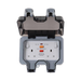 BG Storm Weatherproof Double Socket RCD WP22ARCD Available from RS Electrical Supplies