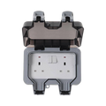 BG Storm Weatherproof Double Socket WP22 Available from RS Electrical Supplies