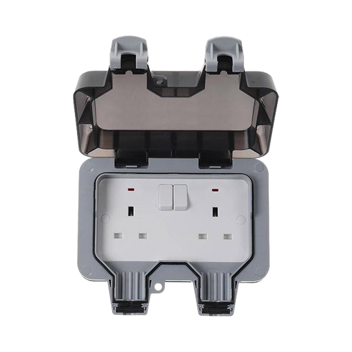 BG Storm Weatherproof Double Socket WP22 Available from RS Electrical Supplies