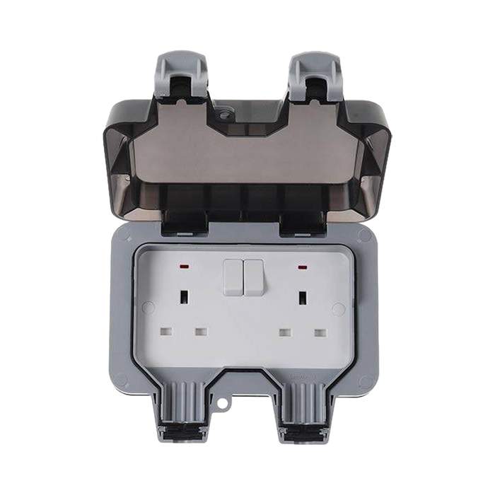 BG Storm Weatherproof Double Socket WP22 Available from RS Electrical Supplies