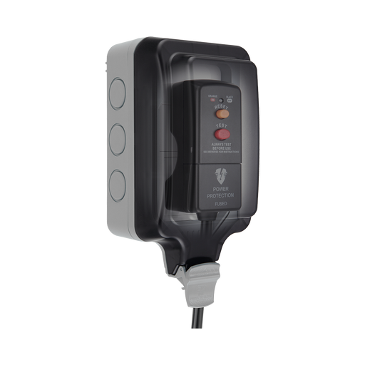 BG Storm Weatherproof Large Housing Single Socket WP23L Available from RS Electrical Supplies