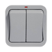 BG Storm Weatherproof 2G 2W Light Switch WP42 Available from RS Electrical Supplies