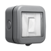 BG Weatherproof 1G 2W Light Switch IP55 WPB12 Available from RS Electrical Supplies