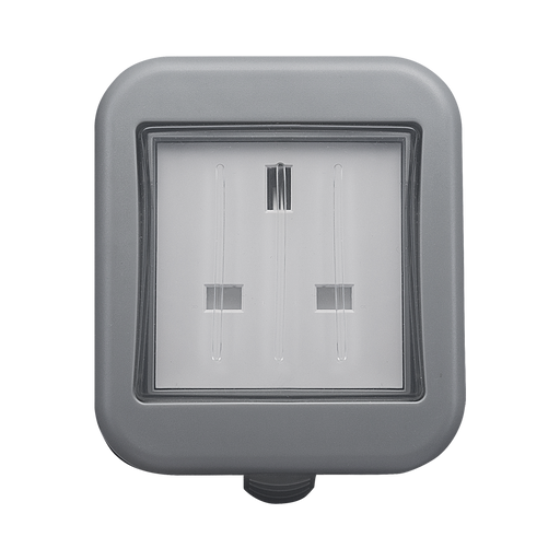 BG Weatherproof Unswitched Single Socket IP55 WPB23 Available from RS Electrical Supplies