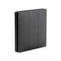 Enerj ECO Range 3 Gang Wireless Kinetic Switch Black WS1052XB