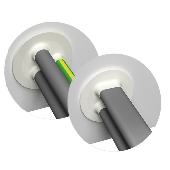 Wiska Fire Grommet EMT-F Kit