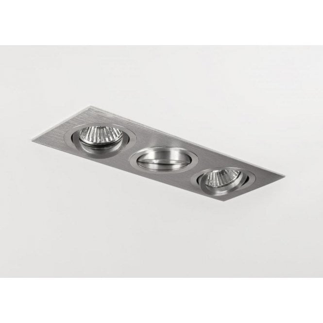 Astro Taro Triple Downlights Brushed Aluminium 5651