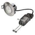 Collingwood Dimmable Downlight Brushed Steel Warm White DL388BS5530