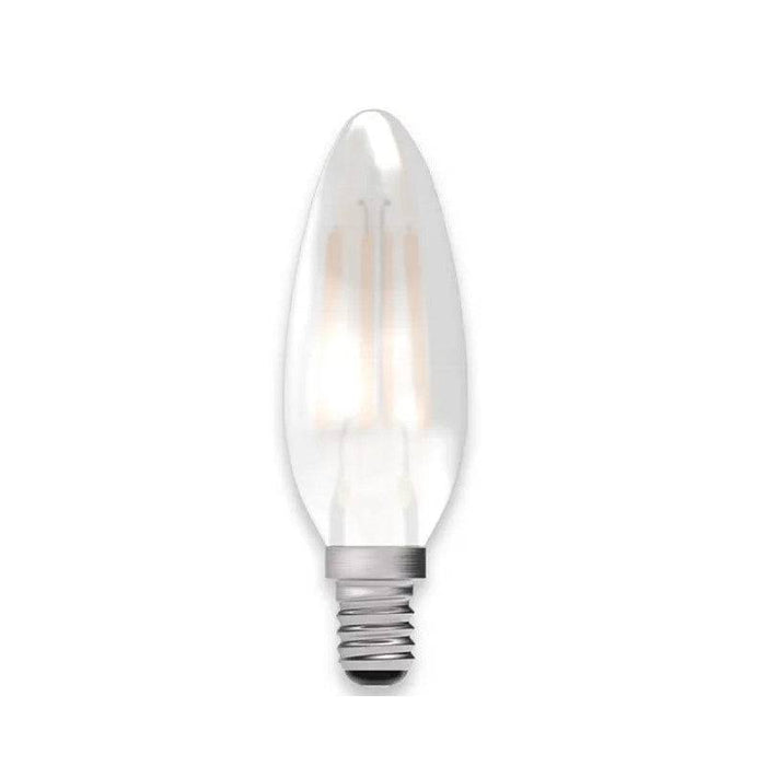 BELL 3.3W LED Dimmable Candle SES Satin Warm White 60724 formerly 05315