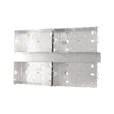 BG 47mm Media Plate Socket Back Box HGS07/C4 | RS Electrical Supplies